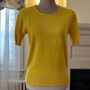 Appleseed's Golden Short Sleeve Top